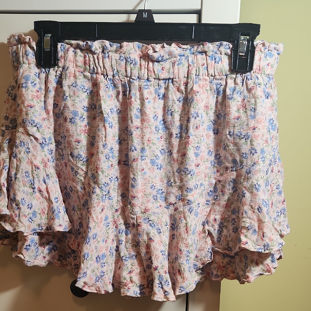 Aeropostale Floral Patterned Skirt